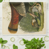 トルコ野生のオードボンバ絵画ードズ キッチンタオル (折り畳み)