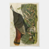 トルコ野生のオードボンバ絵画ードズ キッチンタオル (縦)