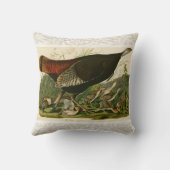 トルコ野生のオードボンバ絵画ードズ クッション (裏面)