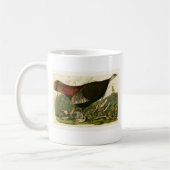 トルコ野生のオードボンバ絵画ードズ コーヒーマグカップ (左)