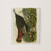 トルコ野生のオードボンバ絵画ードズ ジグソーパズル (縦)