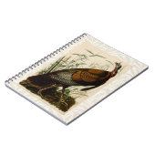 トルコ野生のオードボンバ絵画ードズ ノートブック (左側)