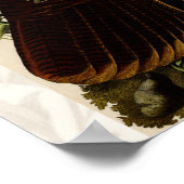 トルコ野生のオードボンバ絵画ードズ ポスター (角)