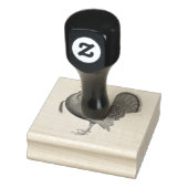 トルコ野鳥ヴィンテージ去勢 ラバースタンプ (スタンプ)