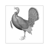 トルコ野鳥ヴィンテージ去勢 ラバースタンプ (インプリント)