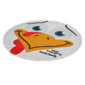 トルコ間抜け顔感謝祭裁断ボード カッティングボード (角)