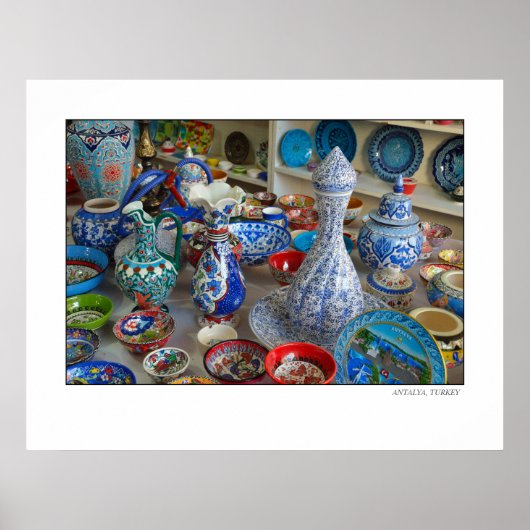 トルコ陶磁器 ポスター (正面)