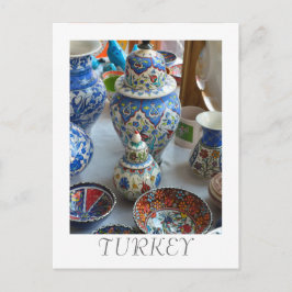 トルコ陶磁器 ポストカード
