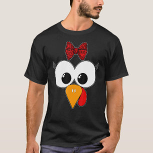 トルコ顔まつ毛ヒョウ眼鏡サンクスギビン Tシャツ