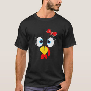 トルコ顔まつ毛ヒョウ眼鏡サンクスギビン Tシャツ