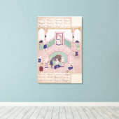 トルコ風呂 キャンバスプリント (インサイチュ (ウッドフロア))