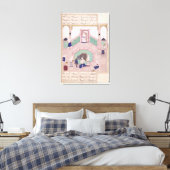 トルコ風呂 キャンバスプリント (インサイチュ (寝室))