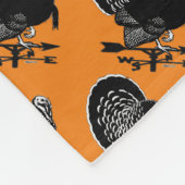 トルコ風見図 フリースブランケット (角)