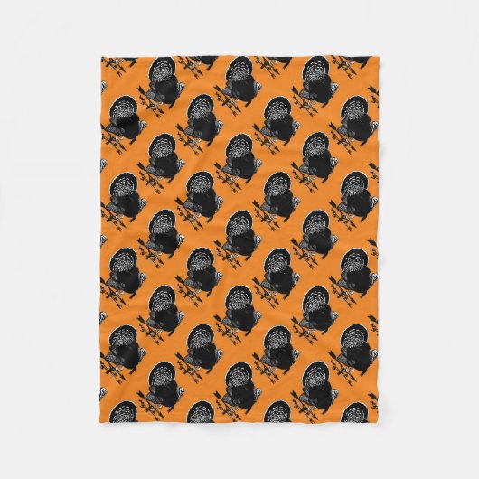 トルコ風見図 フリースブランケット (正面)