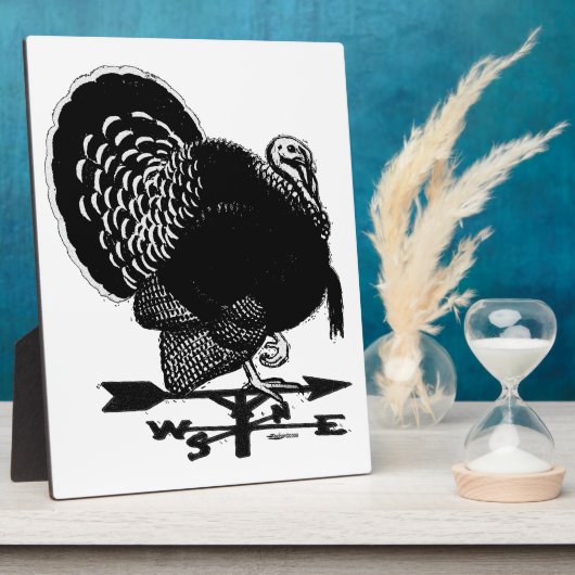 トルコ風見 フォトプラーク (側面)