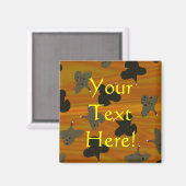 トルコ飛んでいる夕日 マグネット (正面/裏面)