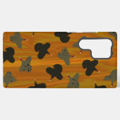 トルコ飛んでいる夕日 SAMSUNG GALAXYケース (裏面横)