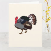 トルコ鳥トルコ カード (黄色い花)