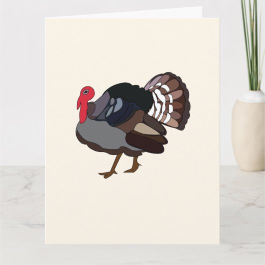 トルコ鳥トルコ カード (正面)