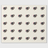 トルコ鳥トルコ ラッピングペーパー (フラット)