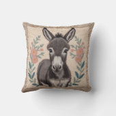 トルコ黒白ロンドンキーキリム枕 クッション (裏面)