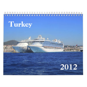 トルコ2012のカレンダー カレンダー
