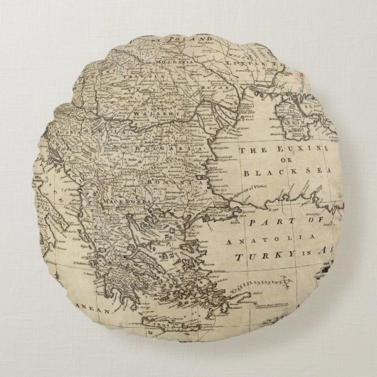 トルコ2 ラウンドクッション (正面)