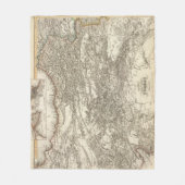 トルコ5 フリースブランケット (正面)