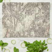 トルコ5 2 キッチンタオル (折り畳み)