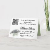 トルコ6332-1 カスタマイズ任意大事な行事 カード (裏面)