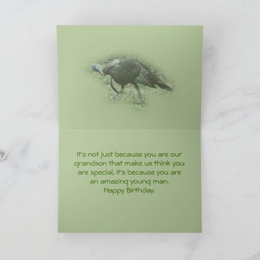 トルコ6332-1 カスタマイズ任意大事な行事 カード (内部)