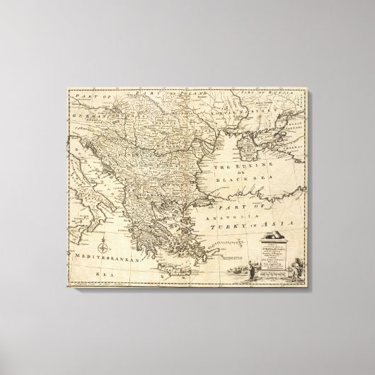 トルコ7 キャンバスプリント (正面)