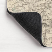 トルコ·アトラスの地図 マウスパッド (コーナー)