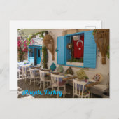トルコ，アラサトルのレストラン ポストカード (正面/裏面)