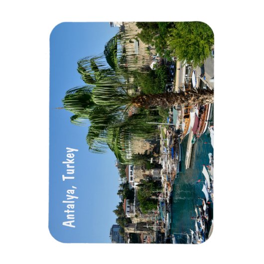 トルコ，アンタルヤ マグネット (縦)
