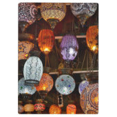 トルコ·イスタンブールのグランドバザール クリップボード (裏面)