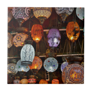 トルコ·イスタンブールのグランドバザール タイル