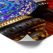 トルコ，イスタンブールのグランドバザール ポスター (角)