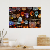 トルコ，イスタンブールのグランドバザール ポスター (キッチン)