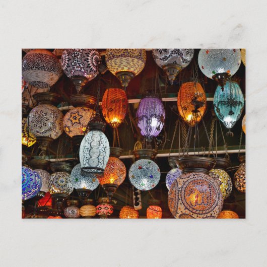 トルコ,イスタンブールのグランドバザール ポストカード (正面)