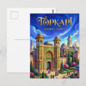 トルコ・イスタンブールのトプカピ宮殿, マルマラ ポストカード (正面/裏面)