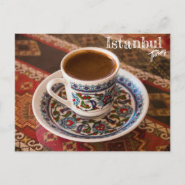 トルコ,イスタンブールのトルコのコーヒー ポストカード