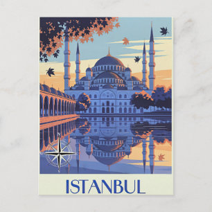 トルコ・イスタンブール旅行 ポストカード