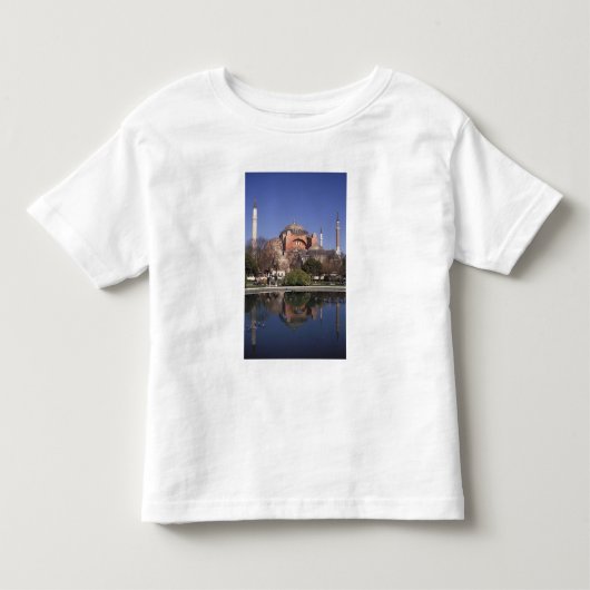 トルコ イスタンブール アヤソフィア トドラーTシャツ (正面)
