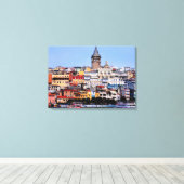 トルコ，イスタンブール キャンバスプリント (インサイチュ (ウッドフロア))