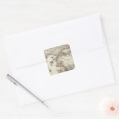 トルコ，イスタンブール スクエアシール (封筒)