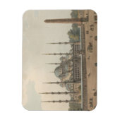 トルコ、イスタンブール、スルタン・アフメドのブルーモスク マグネット (縦)