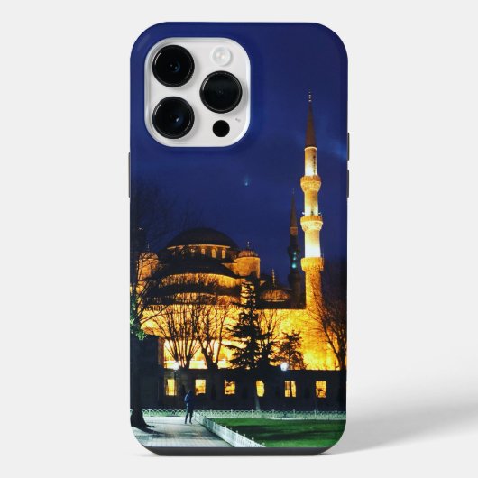 トルコ イスタンブール ブルーモスク iPhoneケース (裏面)