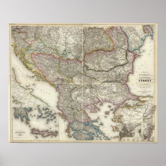 トルコ，イスタンブール ポスター (正面)