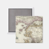 トルコ，イスタンブール マグネット (正面/裏面)